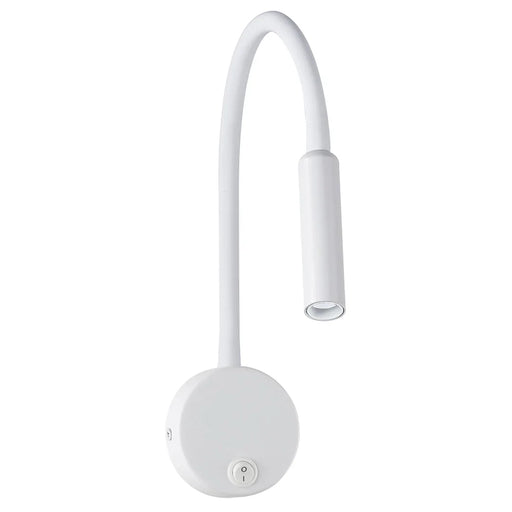 elevenpast Wall light White Adjustable LED Bedside Reading Wall Light - Black | White WB221 WHITE 6007226089134