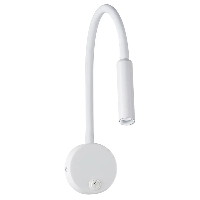 elevenpast Wall light White Adjustable LED Bedside Reading Wall Light - Black | White WB221 WHITE 6007226089134