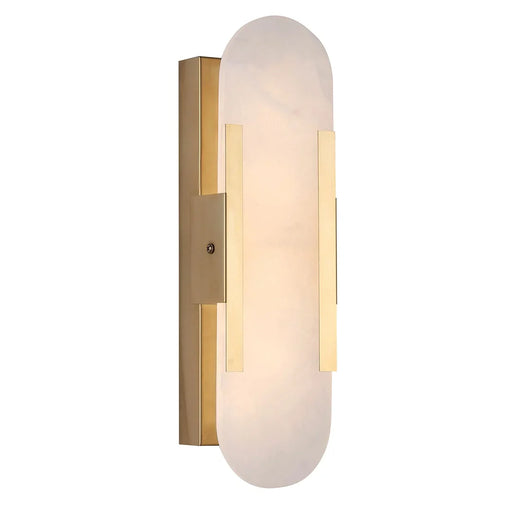 elevenpast Wall Light Montara Marble LED Wall Sconce – Copper Gold WB347 GOLD 6007226089950