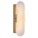 elevenpast Wall Light Montara Marble LED Wall Sconce – Copper Gold WB347 GOLD 6007226089950