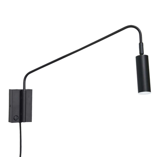 elevenpast Black Hilton Bedside LED Wall Light Metal Black or Brass WB373 MATT BLACK 6007226081558