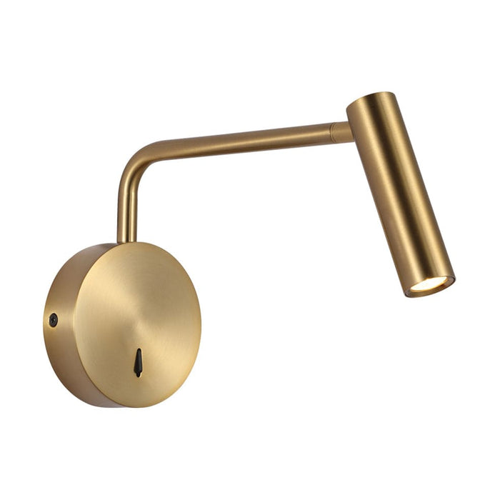 elevenpast Wall Light Gold Tenesse Adjustable Aluminium LED Wall Light Black | White | Gold | Silver WB379 GOLD 6007226088106