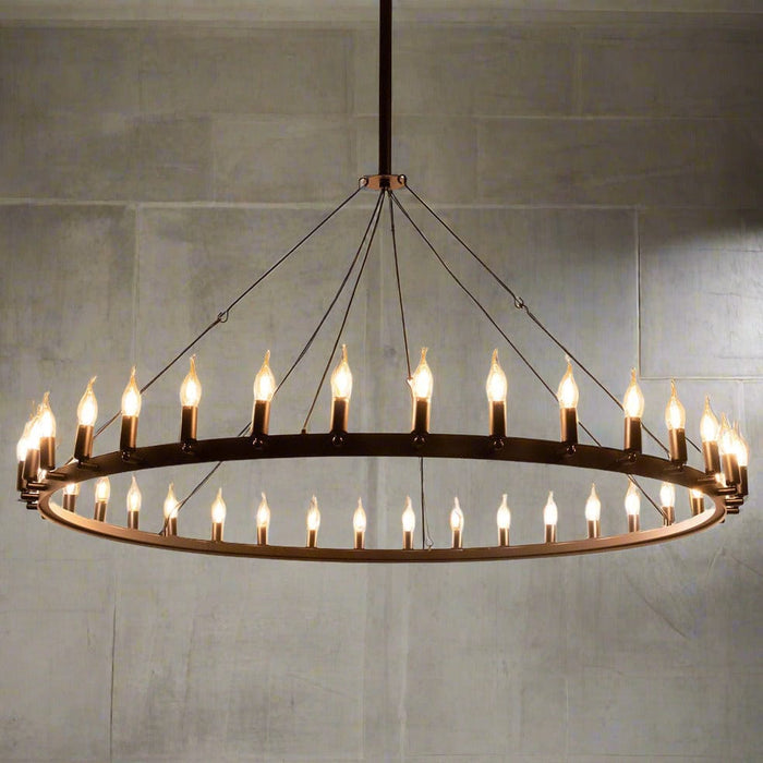 elevenpast Chandelier Extra Large Manor House Round Chandelier WE-KLCH-397/36
