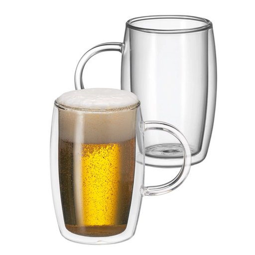 elevenpast tumblers Avanti Brau Twin Wall Mug 2-Piece Set 500ml | 400ml