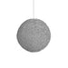 elevenpast Pendant XLarge Woven Ball Resin Pendant Light Grey WFBL0016G