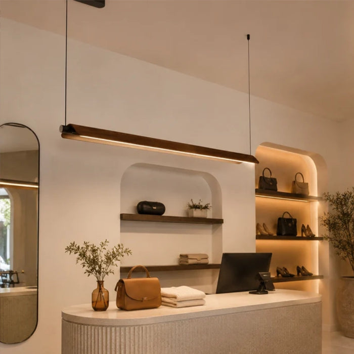 Woodra Linear Triac Dimmable LED Pendant Light