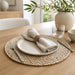 elevenpast placemat Round Woven Placemat – Natural 40cm WPMAT001