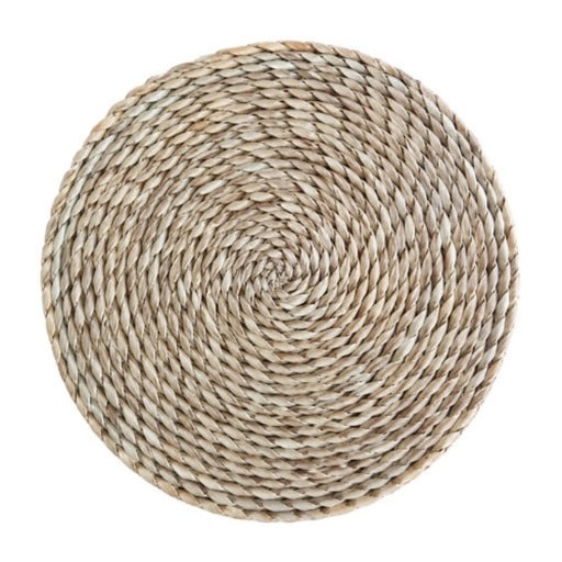 Round Woven Placemat – Natural 40cm 