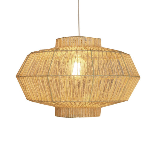 elevenpast Pendant Lantern Sisal Pendant Light Natural WRGD013