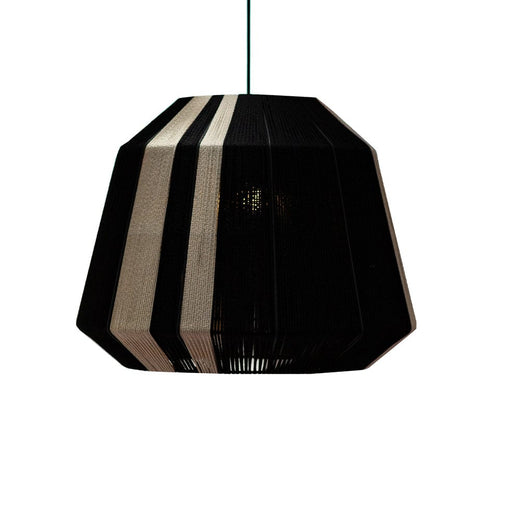 elevenpast Pendant Short Bell Rope Pendant Light Black WRGD028