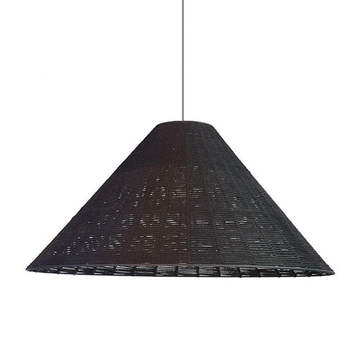 elevenpast pendant TRIPOLI WOVEN PENDANT LIGHT BLACK WRGD050