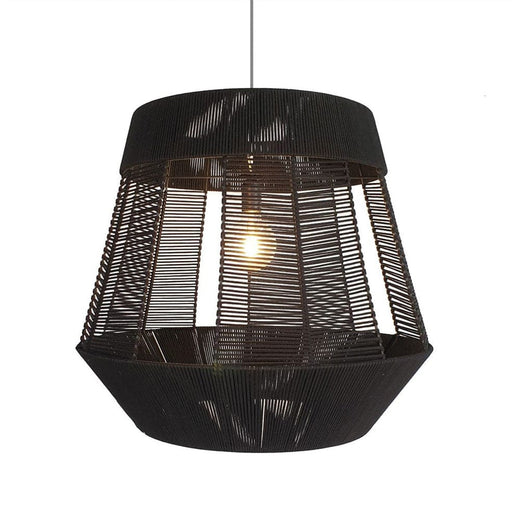 elevenpast pendant HARARE WOVEN PENDANT LIGHT BLACK WRGD051