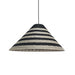 elevenpast Pendant Chad Rope Pendant Light Black Natural WRGD073