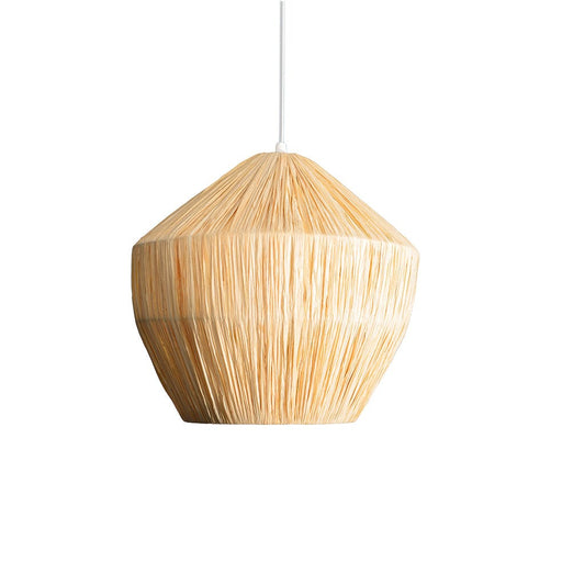 elevenpast Pendant Bukeka Raffia Pendant Light Natural WRGD090
