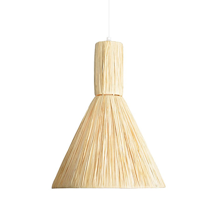 elevenpast Pendant Tembisa Raffia Pendant Light Natural WRGD093