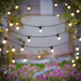 elevenpast Outdoor Aluminium String Lights Black WSC008 STRING 6007226081671