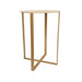 elevenpast Side Table Gold Country Metal Side Table Black | White | Gold WTAB13-L