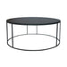 elevenpast Coffee tables Orbit Metal Round Coffee Table Black WTAB22