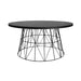 elevenpast Coffee tables Diamond Metal Coffee Table Black WTAB37