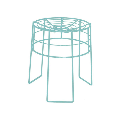 elevenpast Stool Aqua Wire Metal Stool WTAB62A