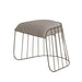 elevenpast Stool Knight Metal and Fabric Stool WTAB76-L