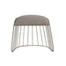 elevenpast Stool Knight Metal and Fabric Stool WTAB76-L