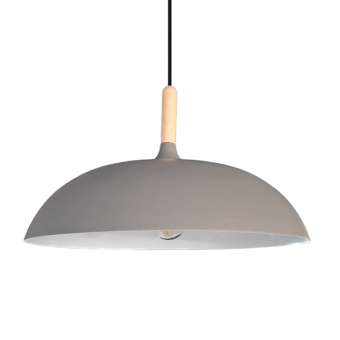 elevenpast pendant light Grey Dune Dome Pendant Light - White | Black | Grey Y-KLCH-6131/GR