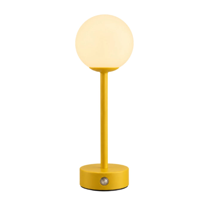Nomi Rechargeable Globe Lamp -  Black | Lemon | Pink | Forest Green