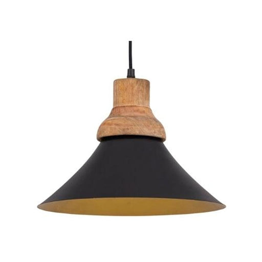 elevenpast Pendant Keelan Metal and Wood Pendant Light YS10049