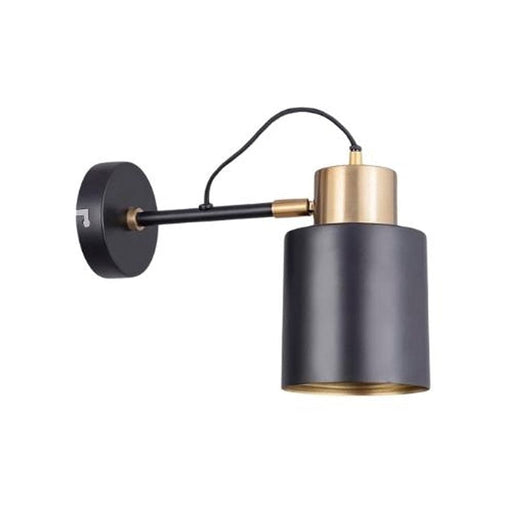 elevenpast Wall light Elin Metal Wall Light | Black and Gold YS10062