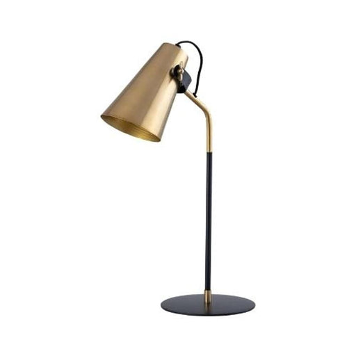 elevenpast table lamp Ortega Metal Table Lamp Gold and Black YS2087