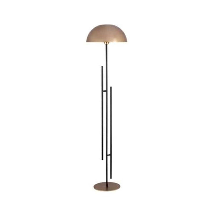 elevenpast Floor lamp Faiza Metal Flor Lamp | Brass and Black YS2206