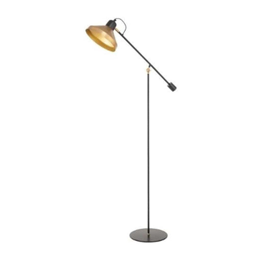 elevenpast Floor lamp Yael Metal Floor Lamp | Black and Gold YS4121