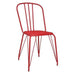 elevenpast Red Hairpin Cafe Chair Z37 - 1333749