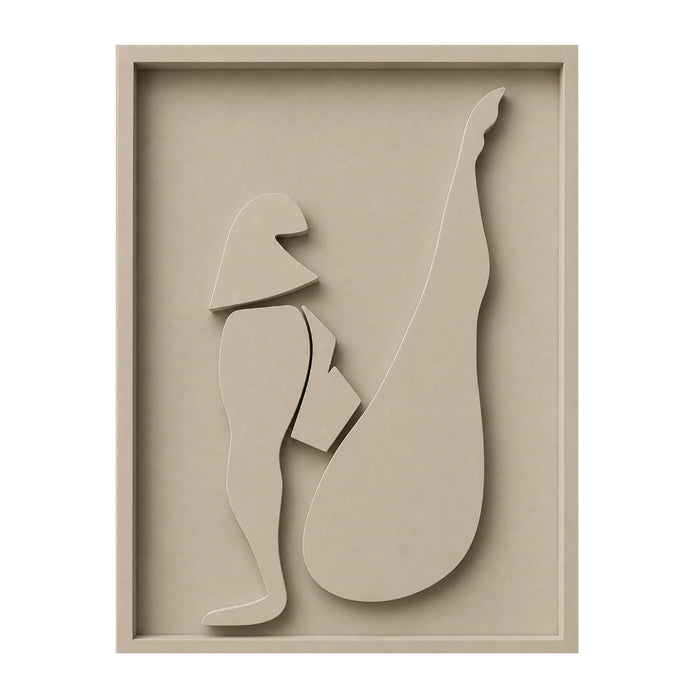 Zara Wooden Wall Art | Stone