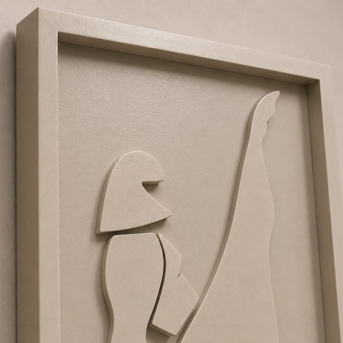 Zara Wooden Wall Art | Stone