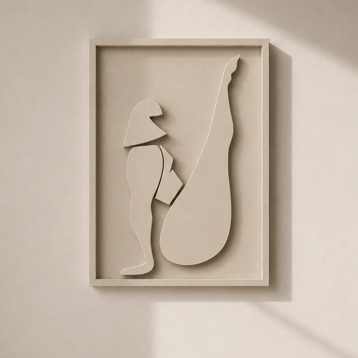 Zara Wooden Wall Art | Stone