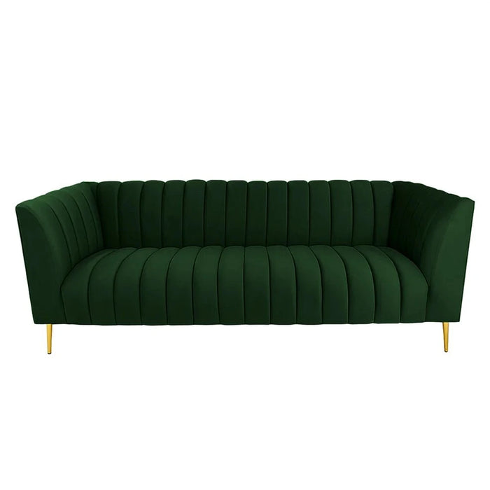 elevenpast couch Emerald Green / Three Seater Dallas Two or Three Seater Stripe Couch - Multiple Colours Zoey3SeaterStripeCouchEmeraldGreen