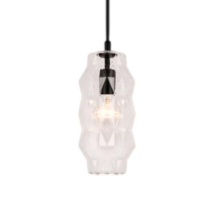 Crystal Cut Glass Pendant – Blue | Clear | Amber | Tea
