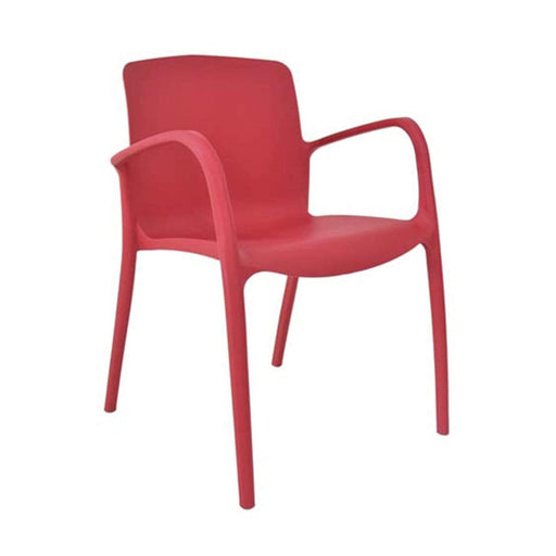 elevenpast Chairs Red Graceful Cafe Chair