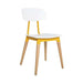 elevenpast Chairs White & Yellow Cloe Cafe Chair