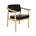 elevenpast Chairs Black Sally Arm Chair