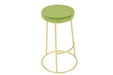 elevenpast kitchen stool Green Button Bar Stool - Velvet with Gold Frame 1390827 633710857710