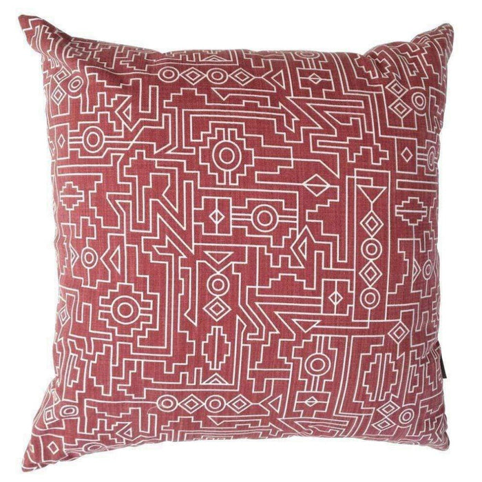 elevenpast Scatter Cushions Deep Red Ndemetric Scatter Cushion Cover