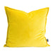 elevenpast Scatter Cushions Yellow Velvet Oxford Scatter Cover