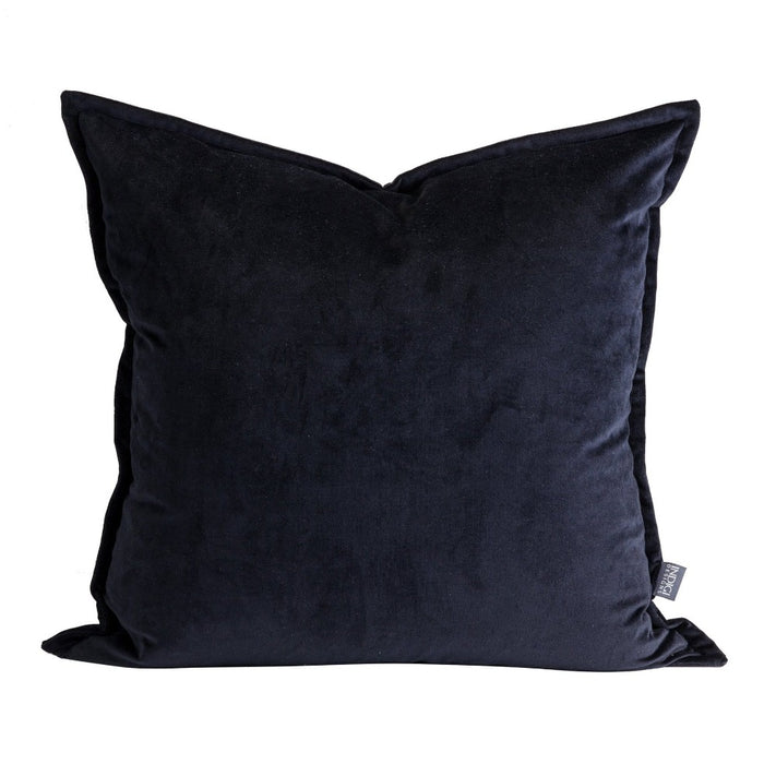 elevenpast Scatter Cushions Black Velvet Oxford Scatter Cover