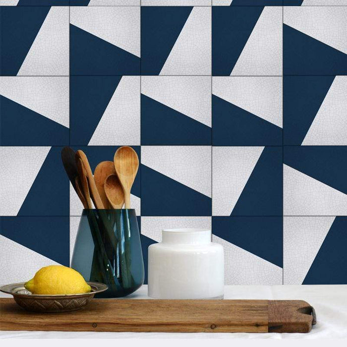 elevenpast 15cm x 15cm Enzo Wall Tile Stickers - Pack of 20