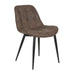 elevenpast Dark Brown Dimple Side Chair