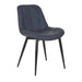 elevenpast Navy Blue Dimple Side Chair