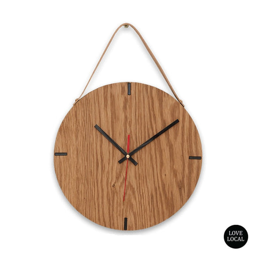 elevenpast Clocks Finn Wall Clock Natural
